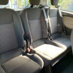 A rent-a-car konstrukcióban elérhető Ford Transit Tourneo Custom hátsó ülései