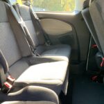 A rent-a-car konstrukcióban elérhető Ford Transit Tourneo Custom hátsó ülései
